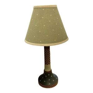 Star and Checkered Lamp by Williray